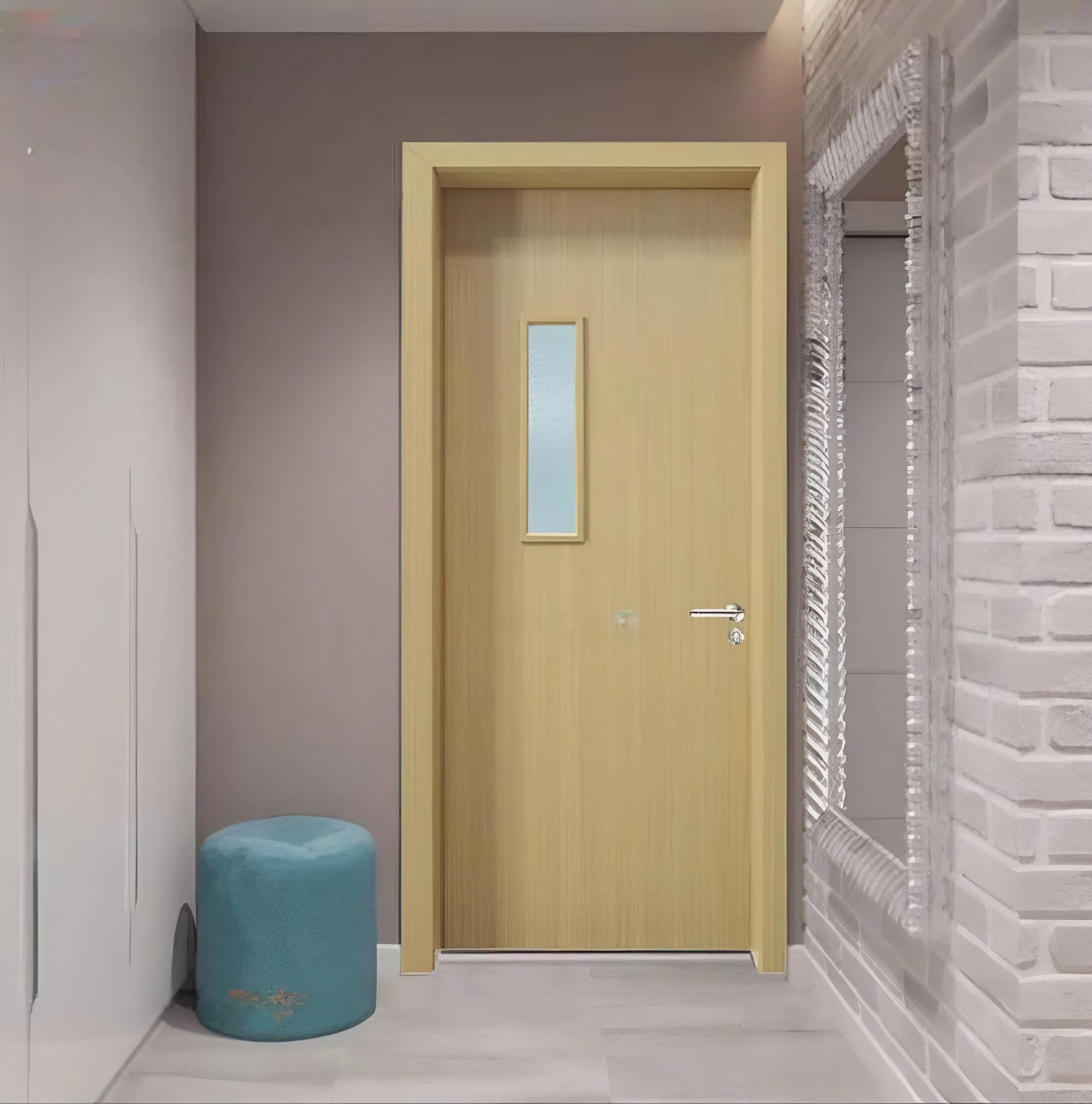 ECO305 - Cửa Gỗ Nhựa Cao Cấp - Ảnh 2