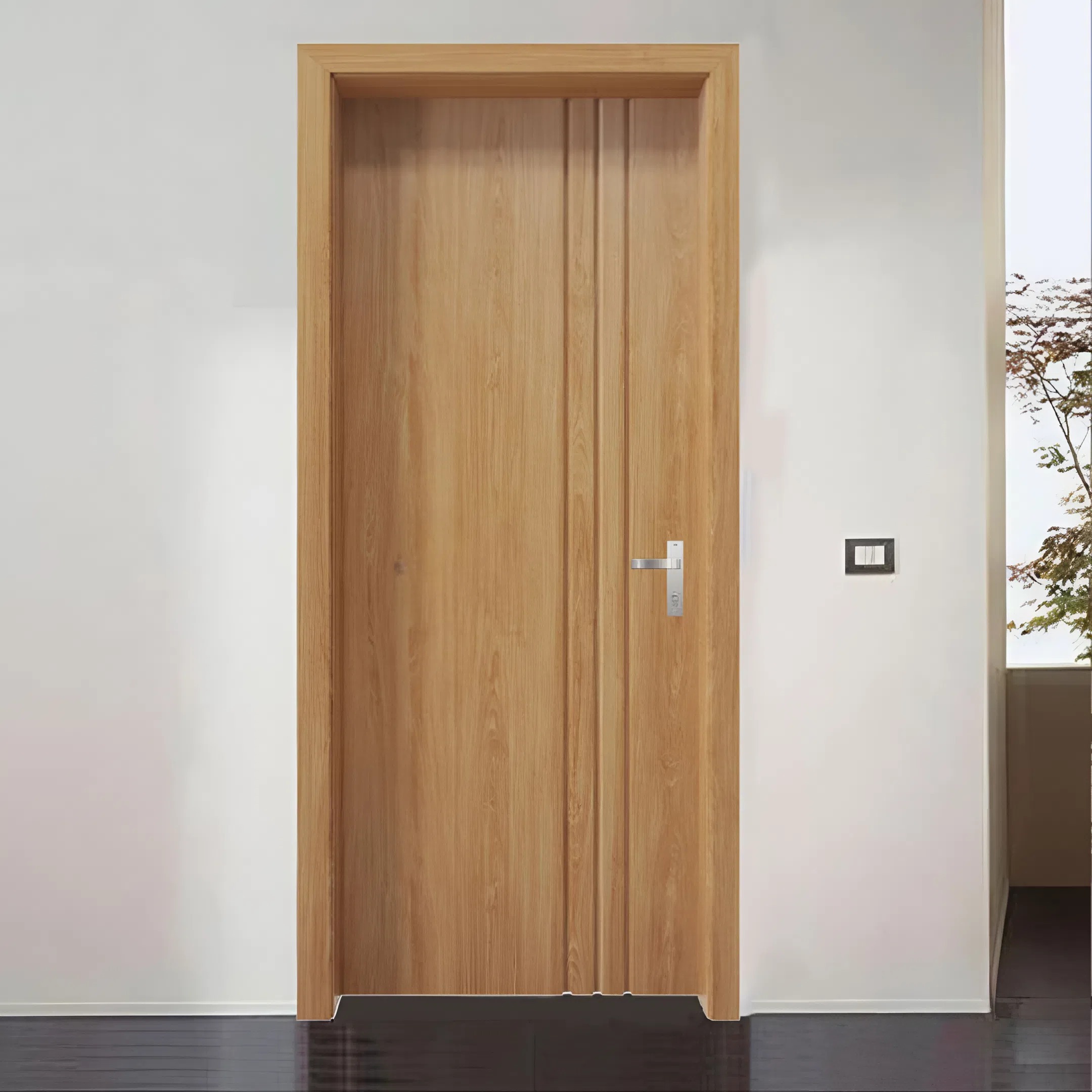 ECO229 - Cửa Gỗ Nhựa Cao Cấp - Ảnh 2